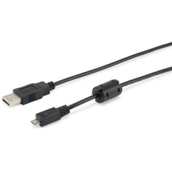 Equip 128596 câble USB 1 m USB 2.0 USB A Micro-USB B Noir