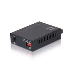 LevelOne FVT-2001 convertisseur de support réseau 100 Mbit/s 1310 nm Multimode Noir