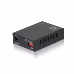 LevelOne GVT-2000 convertisseur de support réseau 1000 Mbit/s Multimode Noir