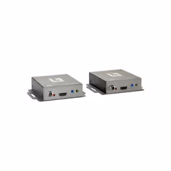 LevelOne HVE-9005 extension audio/video Émetteur et récepteur AV Gris