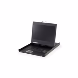 LevelOne KVM-8901FR, 48,3 cm (19"), 1440 x 900 pixels, TFT, 250 cd/m², 500:1, 85°