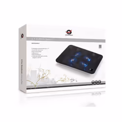 Conceptronic Support de refroidissement de portable à 4 ventilateurs - Vue supplémentaire 4