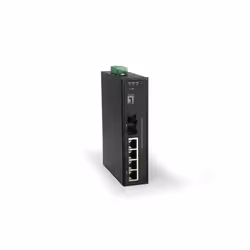 LevelOne IFS-0504, Non-géré, Fast Ethernet (10/100), Full duplex, Montage mural