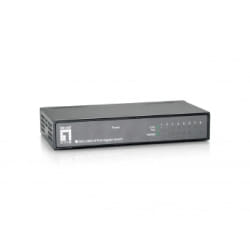 LevelOne GEU-0822 Non-géré Gigabit Ethernet (10/100/1000) Noir