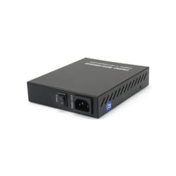 LevelOne FVM-1000 convertisseur de support réseau 100 Mbit/s Noir