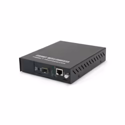 LevelOne FVM-1000 convertisseur de support réseau 100 Mbit/s Noir
