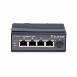 LevelOne IGP-0501, Gigabit Ethernet (10/100/1000), Full duplex, Connexion Ethernet, supportant l'alimentation via ce port (Po ...