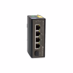 LevelOne IGP-0501 commutateur réseau Gigabit Ethernet (10/100/1000) Connexion Ethernet, supportant l'alimentation via ce port (PoE) Noir