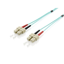 Equip 255333 câble de fibre optique 30 m SC OM3 Turquoise