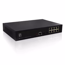 LevelOne GEL-1061 commutateur réseau Géré L2 Gigabit Ethernet (10/100/1000) Noir