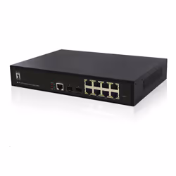 LevelOne GEL-1061 commutateur réseau Géré L2 Gigabit Ethernet (10/100/1000) Noir - Vue supplémentaire 4