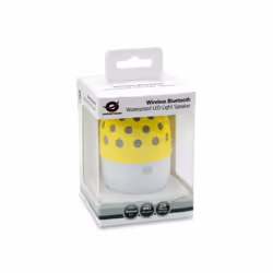 Conceptronic CSPKBTWPHLY enceinte portable Blanc, Jaune 3 W