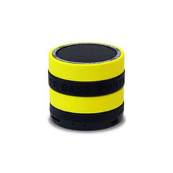 Conceptronic CSPKBTSBY enceinte portable Noir, Jaune 3 W