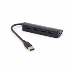 Conceptronic C4PUSB3, USB 3.2 Gen 1 (3.1 Gen 1) Type-A, USB 3.2 Gen 1 (3.1 Gen 1) Type-A, 4800 Mbit/s, Noir, USB, 23 mm