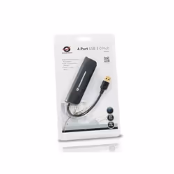 Conceptronic C4PUSB3 USB 3.2 Gen 1 (3.1 Gen 1) Type-A 4800 Mbit/s Noir