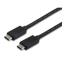 Equip 12888307 câble USB 1 m USB 2.0 USB C Noir