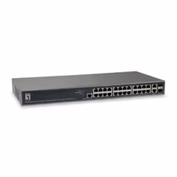 LevelOne GEP-2682, Géré, L3, Gigabit Ethernet (10/100/1000), Connexion Ethernet, supportant l'alimentation via ce port (PoE), ...