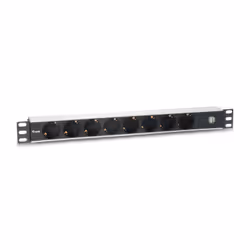 Equip 333305, 1U, horizontale/verticale, Noir, Gris, 8 sortie(s) CA, Type F, 1,8 m
