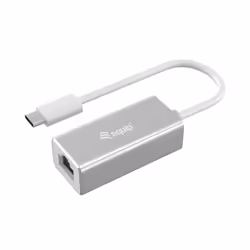 Equip 133454, Avec fil, USB Type-C, Ethernet, 1000 Mbit/s, Argent