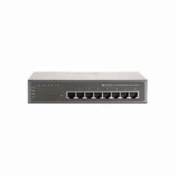 LevelOne GEP-0820W90 commutateur réseau Gigabit Ethernet (10/100/1000) Connexion Ethernet, supportant l'alimentation via ce port (PoE) Gris