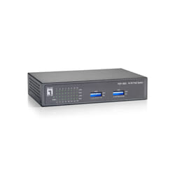 LevelOne FEP-1600W90 commutateur réseau Fast Ethernet (10/100) Connexion Ethernet, supportant l'alimentation via ce port (PoE) Gris
