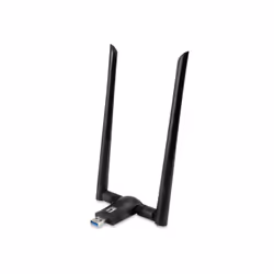 LevelOne WUA-1810E, Sans fil, USB, WLAN, Wi-Fi 5 (802.11ac), 867 Mbit/s, Noir