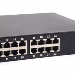 LevelOne GEP-2421W500 commutateur réseau Non-géré Gigabit Ethernet (10/100/1000) Connexion Ethernet, supportant l'alimentation via ce port (PoE) Noir