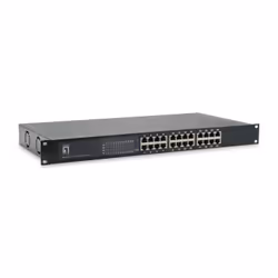 LevelOne GEP-2421W630, Non-géré, Gigabit Ethernet (10/100/1000), Full duplex, Connexion Ethernet, supportant l'alimentation v ...