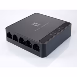 LevelOne GEU-0522 commutateur réseau Gigabit Ethernet (10/100/1000) Noir
