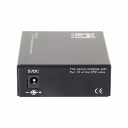 LevelOne GVT-2011 convertisseur de support réseau 1000 Mbit/s Gris