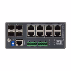 LevelOne IGP-1271 commutateur réseau Géré L3 Gigabit Ethernet (10/100/1000) Connexion Ethernet, supportant l'alimentation via ce port (PoE) Gris