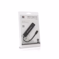 Conceptronic CTC4USB3 USB 3.2 Gen 2 (3.1 Gen 2) Type-C 5000 Mbit/s