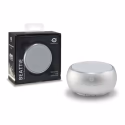 Conceptronic BEATTIE01S enceinte portable Argent 3 W