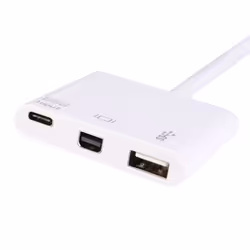Equip 133463 station d'accueil USB 3.2 Gen 1 (3.1 Gen 1) Type-C Blanc