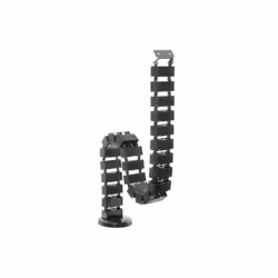 Equip 650808, Sol, Synthétique ABS, Acier, Noir