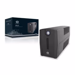 Conceptronic ZEUS02E alimentation d'énergie non interruptible Interactivité de ligne 0,85 kVA 480 W 4 sortie(s) CA