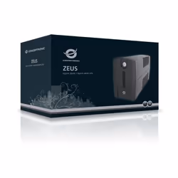 Conceptronic ZEUS02E alimentation d'énergie non interruptible Interactivité de ligne 0,85 kVA 480 W 4 sortie(s) CA