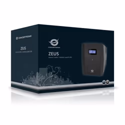 Conceptronic ZEUS03E alimentation d'énergie non interruptible Interactivité de ligne 1,2 kVA 720 W 6 sortie(s) CA