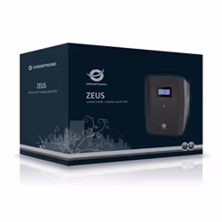 Conceptronic ZEUS04E alimentation d'énergie non interruptible Interactivité de ligne 2,2 kVA 1320 W 6 sortie(s) CA