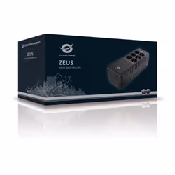 Conceptronic ZEUS05E alimentation d'énergie non interruptible Veille 0,65 kVA 360 W 6 sortie(s) CA