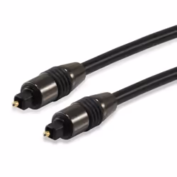 Equip 147922, TOSLINK, Mâle, TOSLINK, Mâle, 3 m, Noir