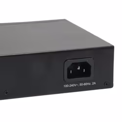 LevelOne GEP-1051 commutateur réseau Géré L2/L3/L4 Gigabit Ethernet (10/100/1000) Connexion Ethernet, supportant l'alimentation via ce port (PoE) Noir - Vue supplémentaire 6