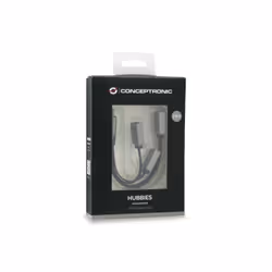 Conceptronic HUBBIES01G hub & concentrateur USB 3.2 Gen 2 (3.1 Gen 2) Type-C 5000 Mbit/s Gris