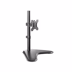 Equip 650122, 75 x 75 mm, 100 x 100 mm, -45 - 45°, -90 - 90°, Aluminium, Plastique, Noir