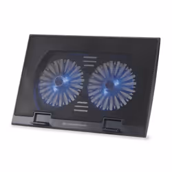 Conceptronic THANA02B, 43,2 cm (17"), 2 pièce(s), 12,5 cm, 1000 tr/min, Noir, Fer, Plastique