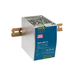 LevelOne POW-4861 unité d'alimentation d'énergie 480 W Bleu, Argent
