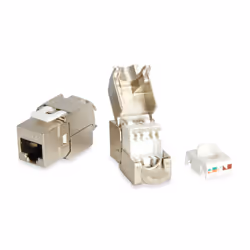 Equip 767213, RJ-45, LSA, Aluminium