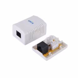 Equip 235213 boitier de prise de courant RJ-45 Blanc