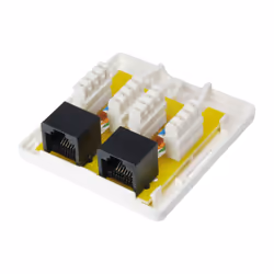 Equip 235214 boitier de prise de courant RJ-45 Blanc