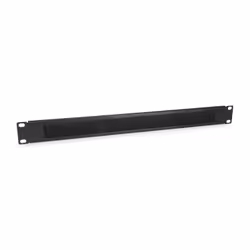 Equip 327413, Panneau à brosse, Noir, 1U, CE, 48,3 cm (19"), 482,6 mm